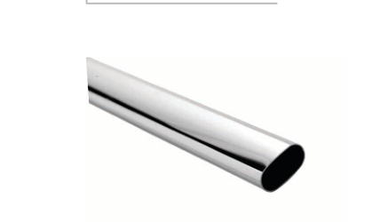 SVN Stainless Steel Wardrobe Rail (Oval)