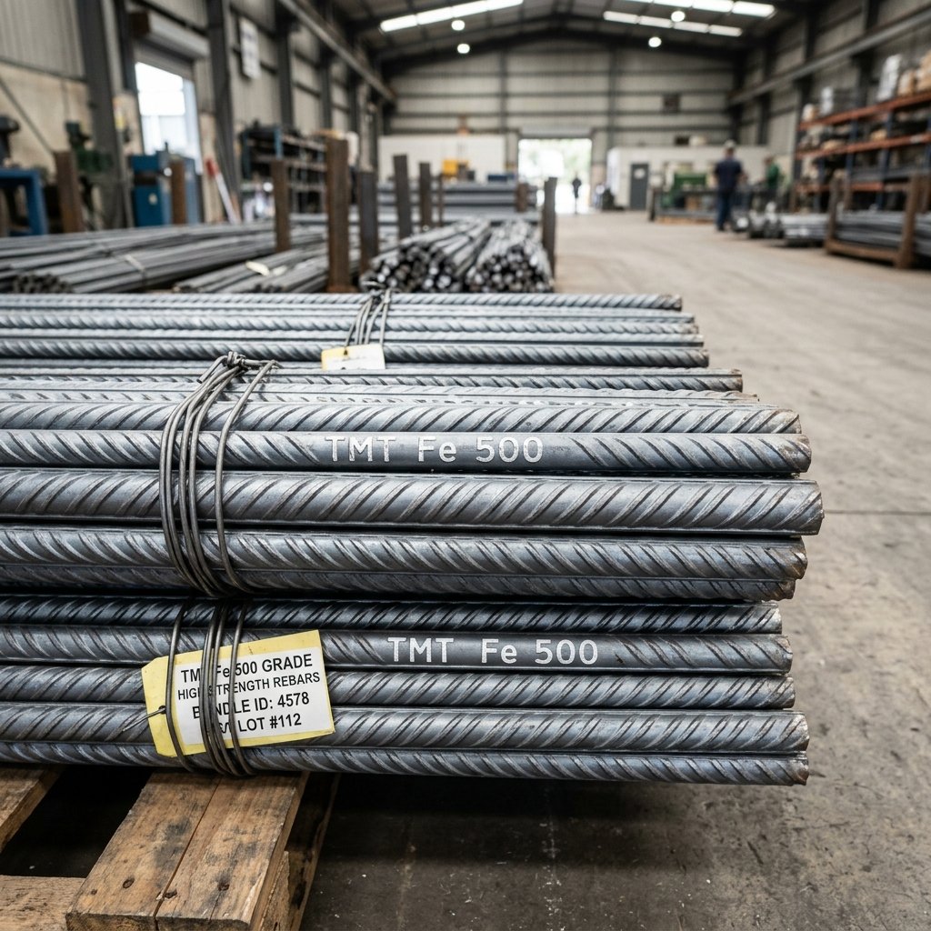TMT Fe 500 Grade Bars
