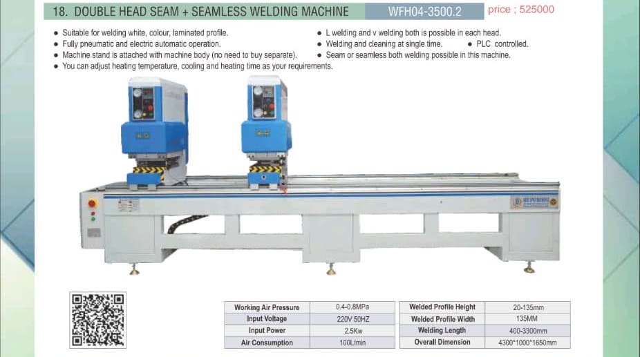 Double Head Seam and Seamless Welding Machine WFH04-3500.2