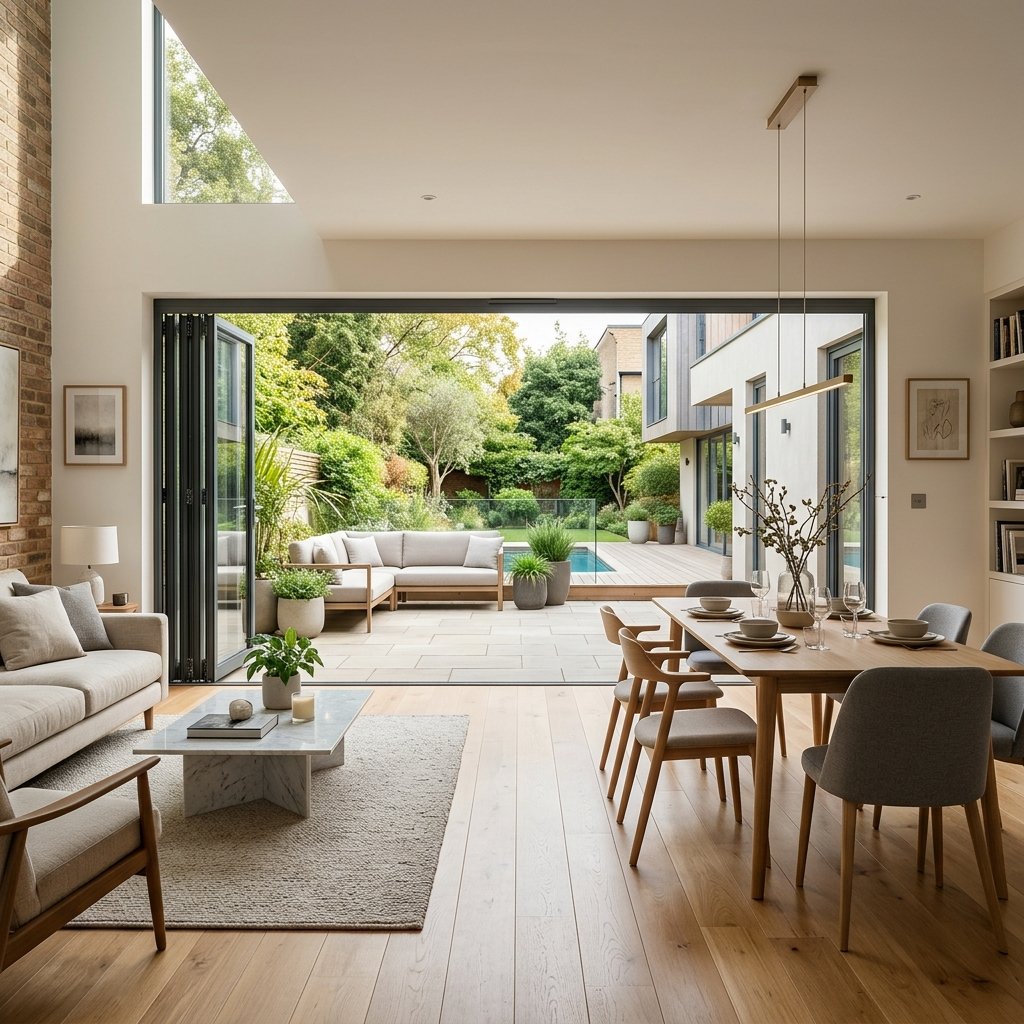 uPVC Fold & Slide (Bi-Fold) Doors